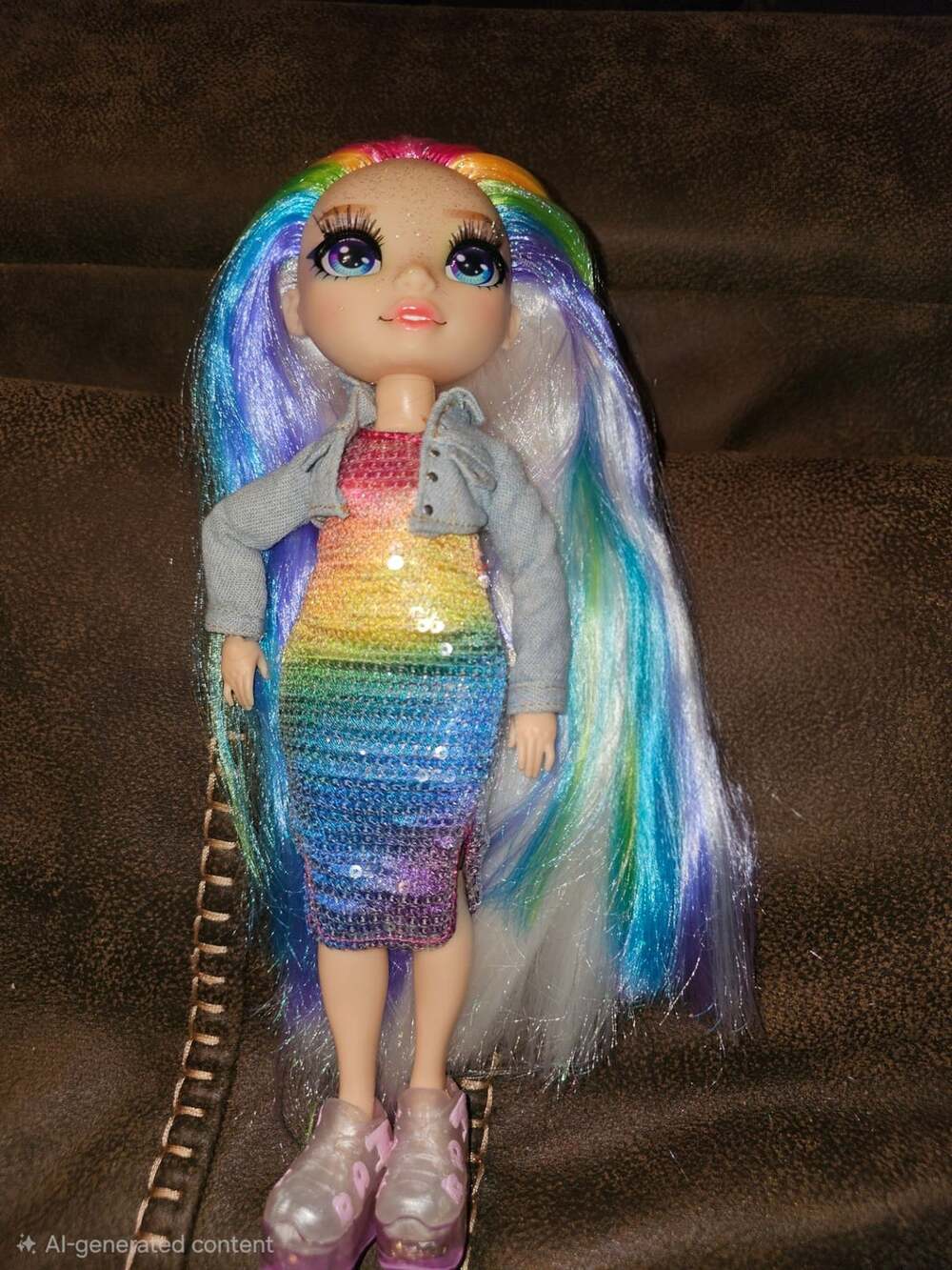 Rainbow High Amaya Raine Fashion Doll With Rainbow Hair